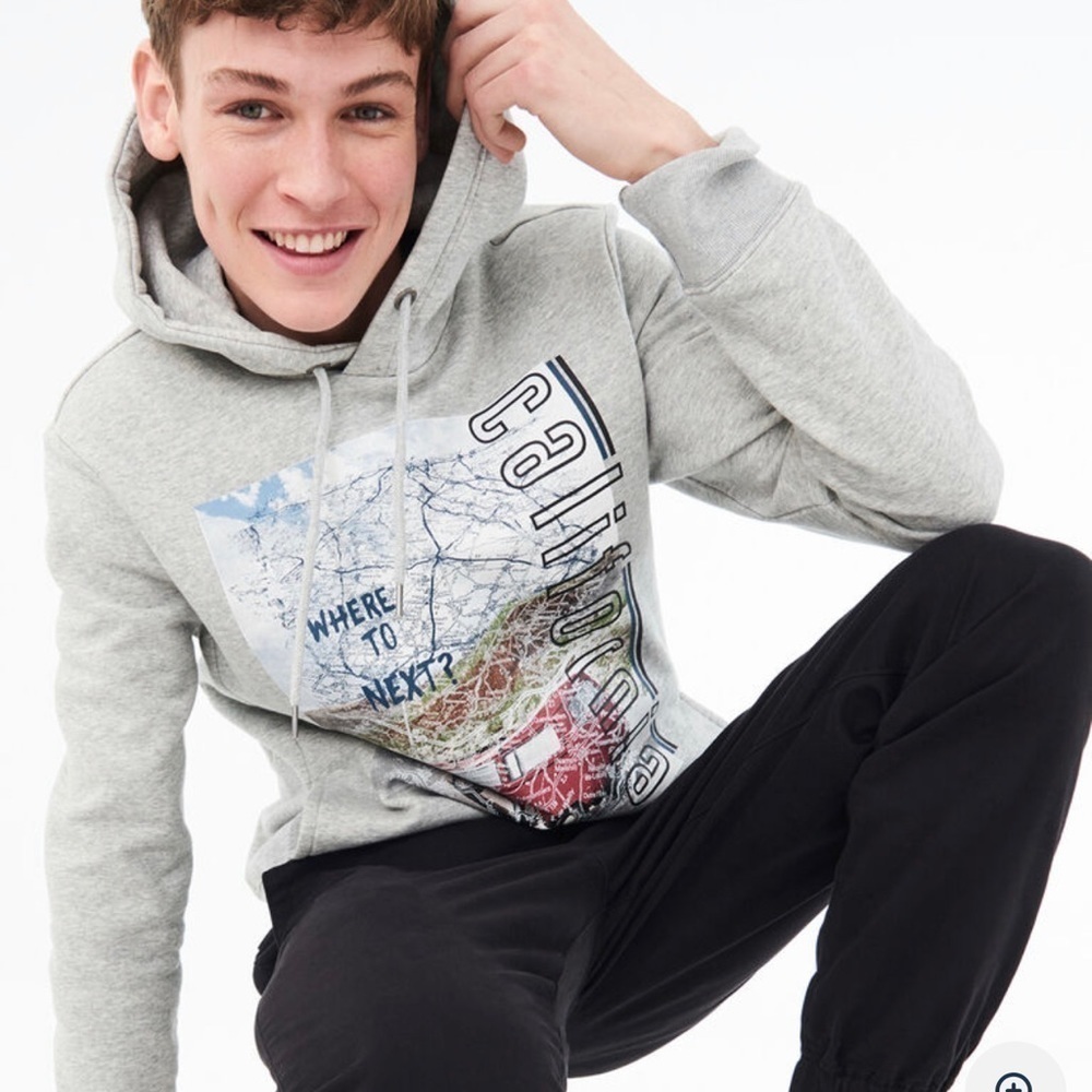 Aeropostale Where To Next Pullover Hoodie